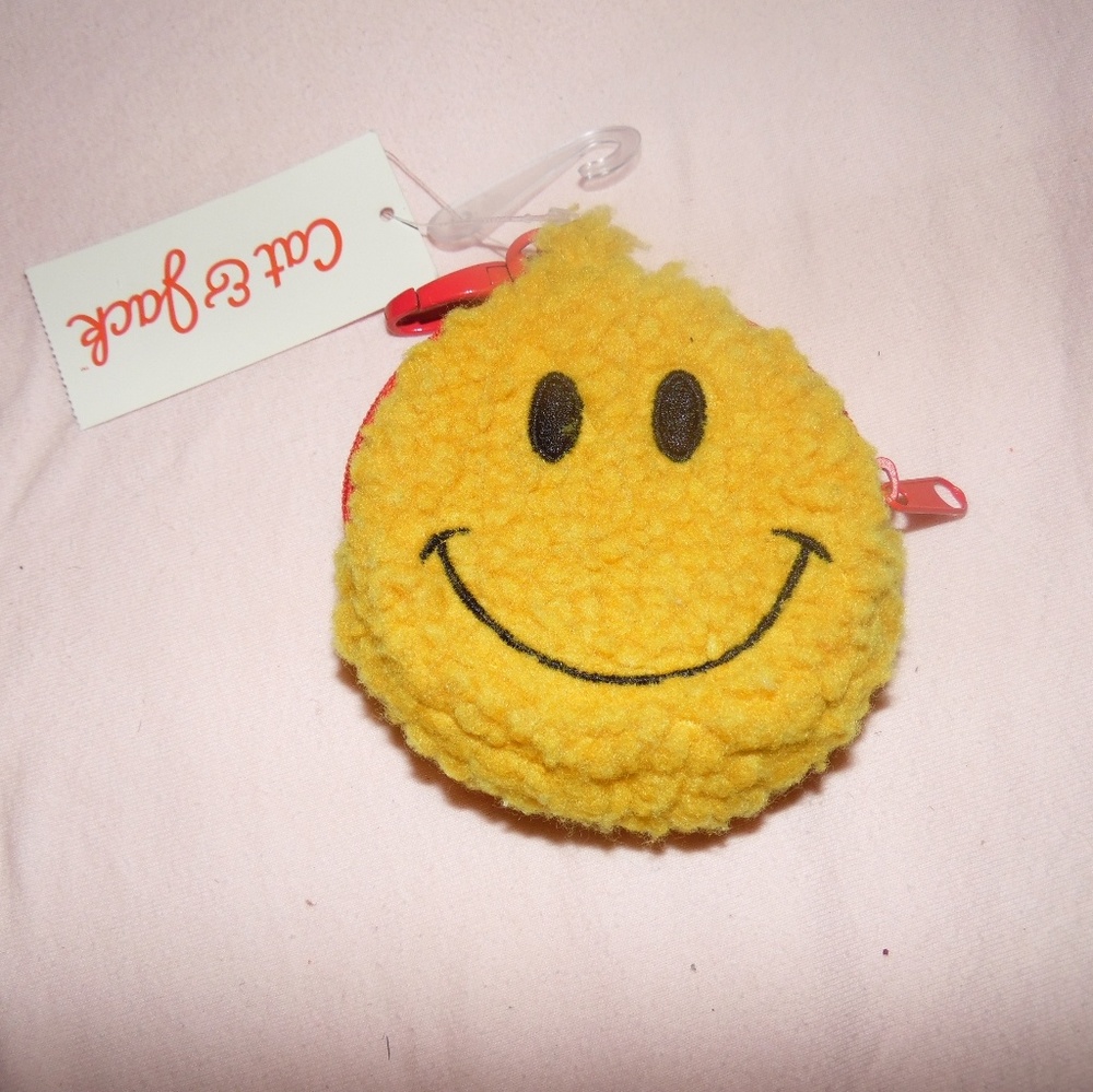 CAT & JACK YELLOW/ RED COIN PURSE